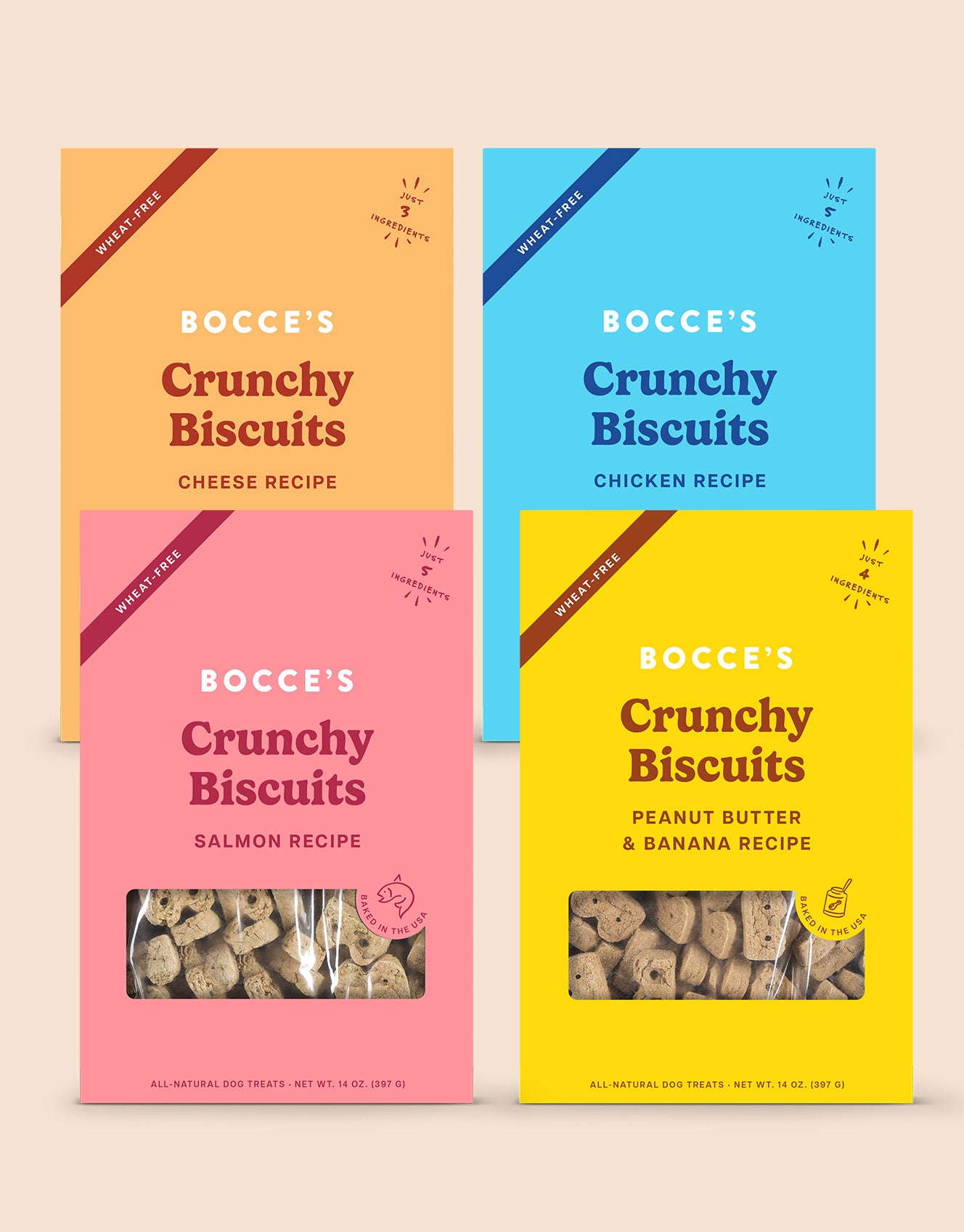 Bocce's Bakery Basics Oven-Baked Biscuits Bundle