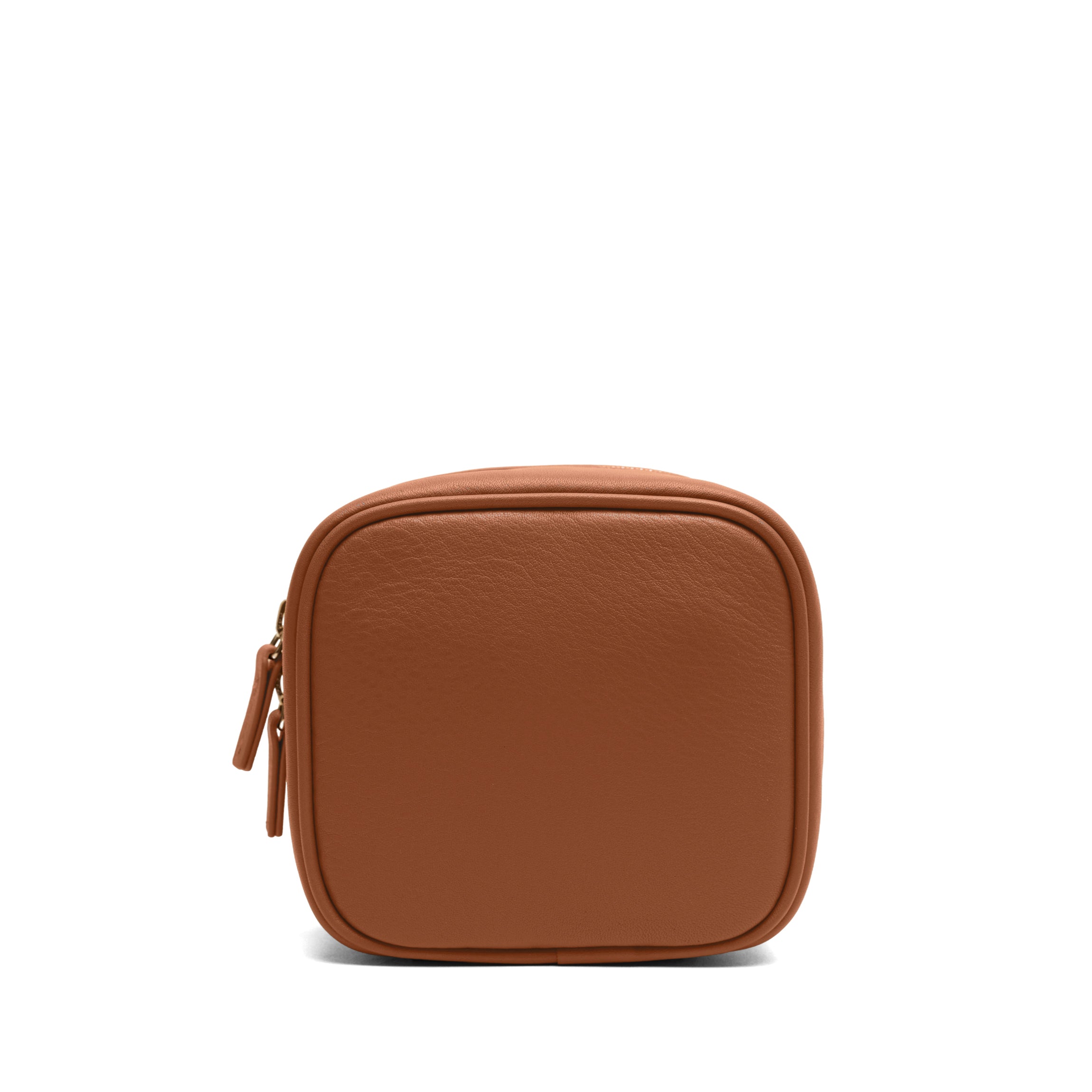 Leatherology Mini Tech Bag Organizer Cognac
