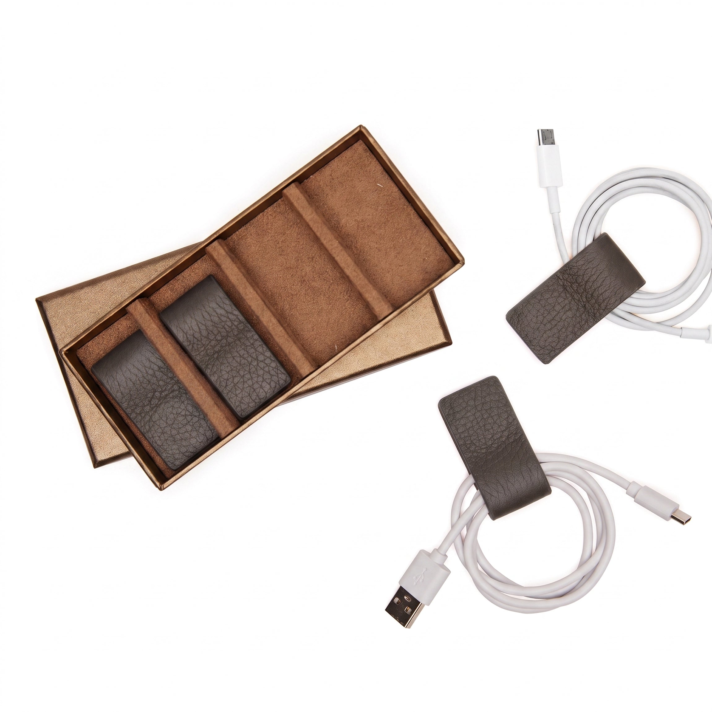Leatherology Small Cord Wrap Set Driftwood