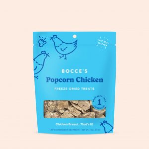 Bocce's Bakery Popcorn Chicken Freeze-Dried
