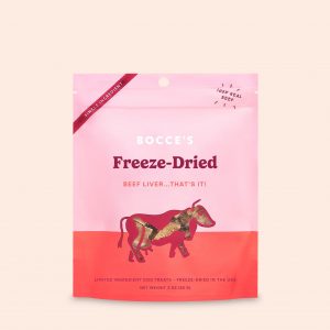 Bocce's Bakery Beef Liver Freeze-Dried