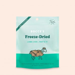 Bocce's Bakery Lamb Liver Freeze-Dried