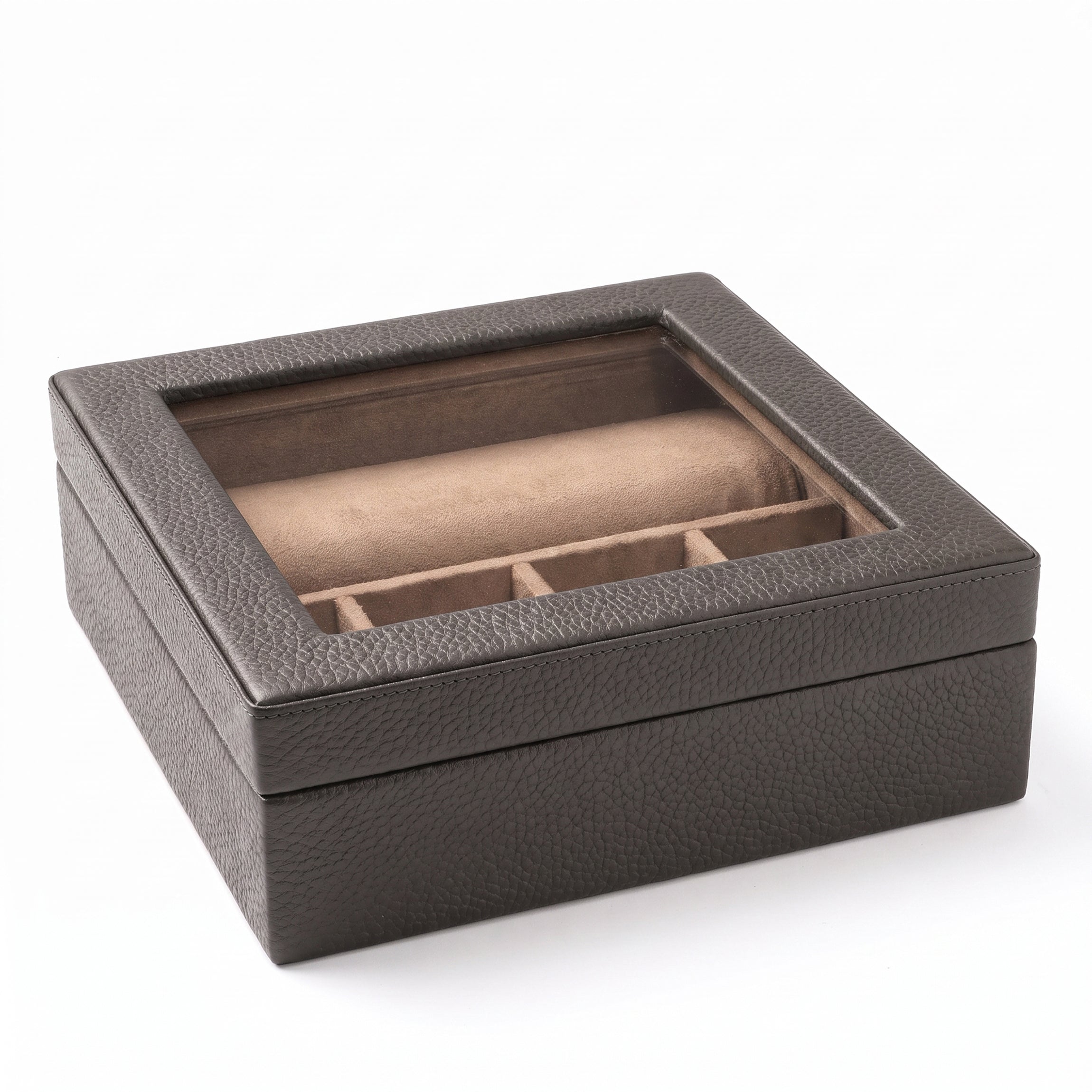 Leatherology Deluxe Watch Case Driftwood