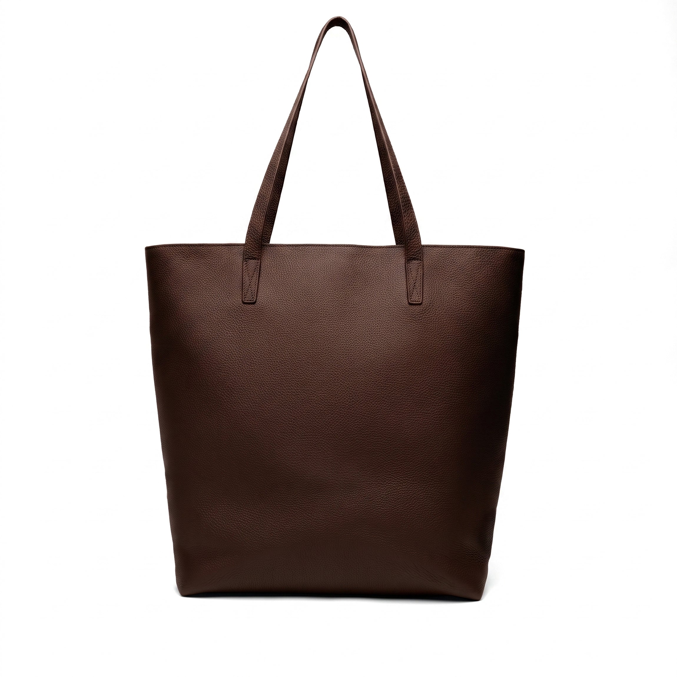 Leatherology Alex Vertical Work Tote Umber