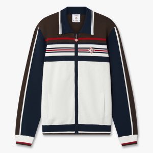 Casablanca Café Culture Stripe Track Jacket