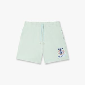 Casablanca Ice Blue Celestial Pyramid Printed Classic Shorts