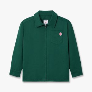 Casablanca Children's Green Monogram Overshirt