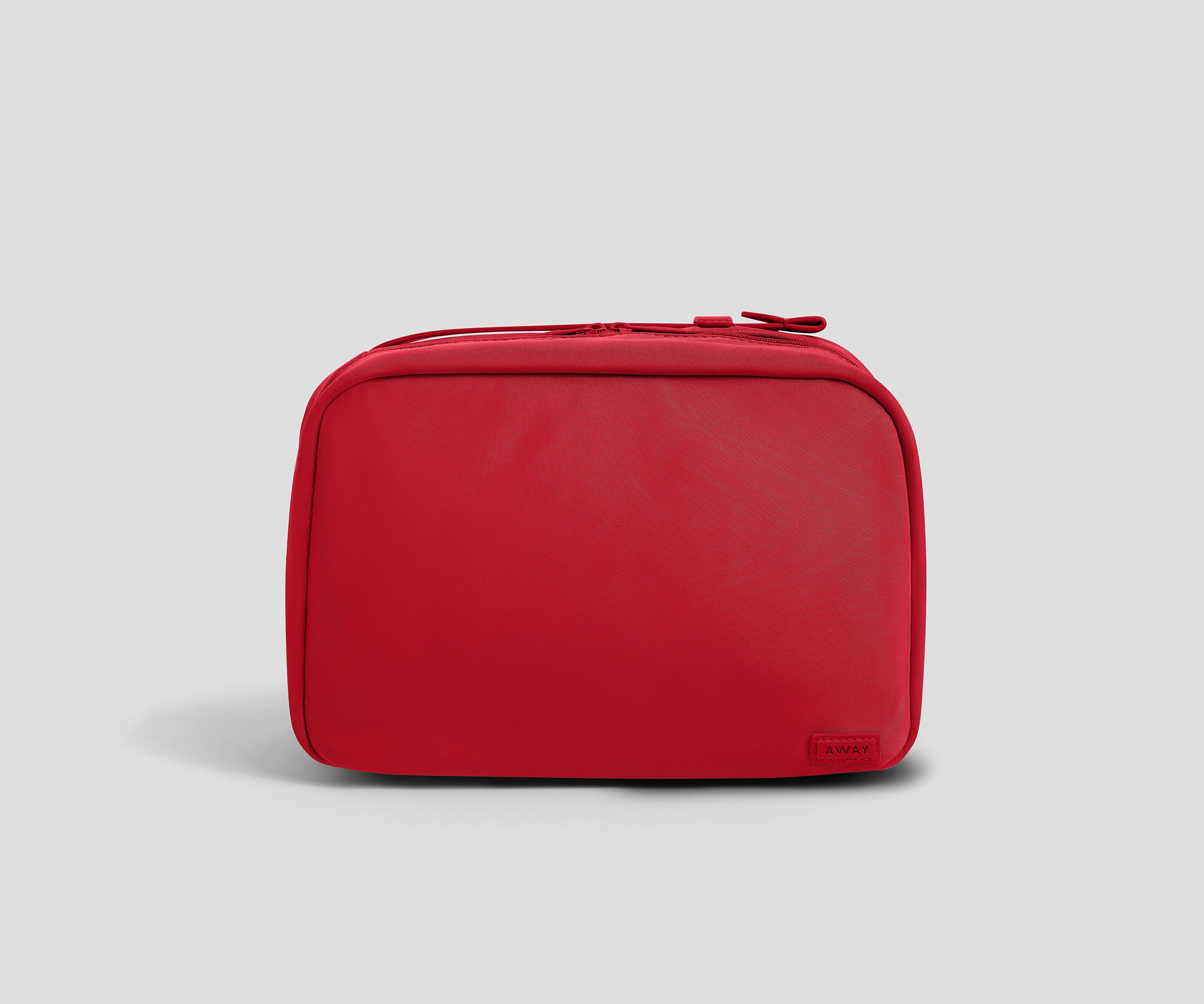 Away Hanging Toiletry Bag in Cherry Red