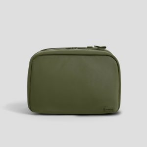 Away Hanging Toiletry Bag in Olive Green