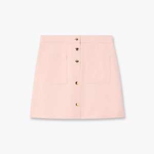 Casablanca Children's Pink Monogram Skirt