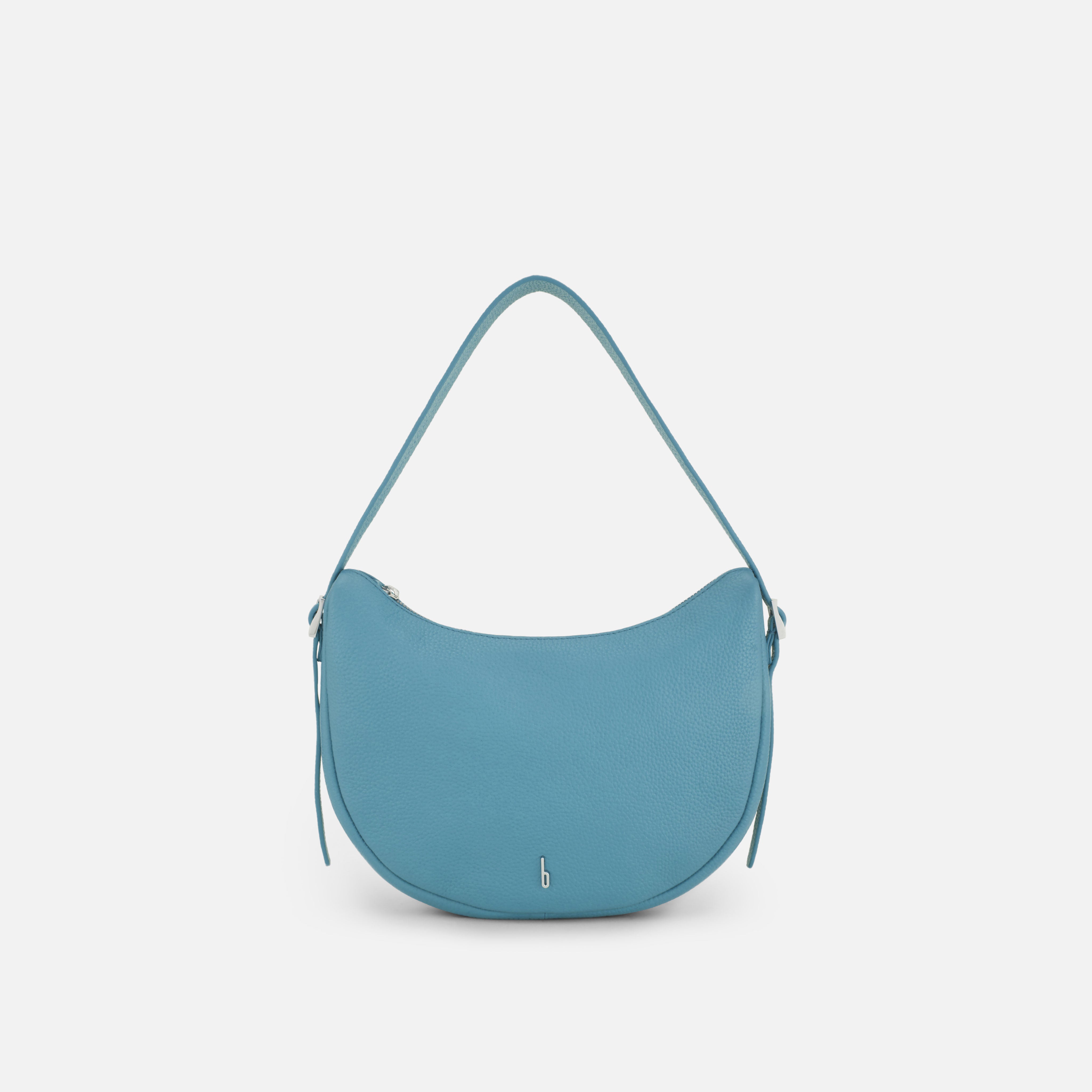 Behno INA CRESCENT CROSSBODY PEBBLE SKY BLUE