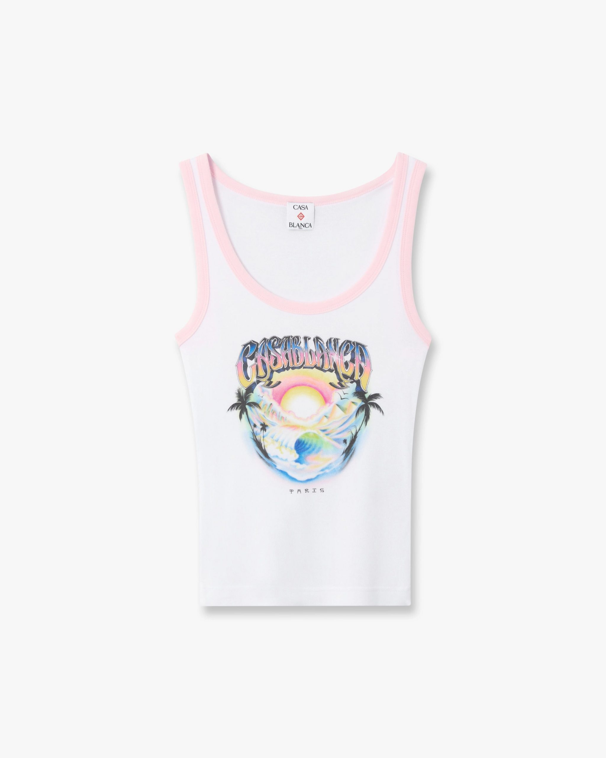Casablanca Multicolour Airspray Printed Tank Top