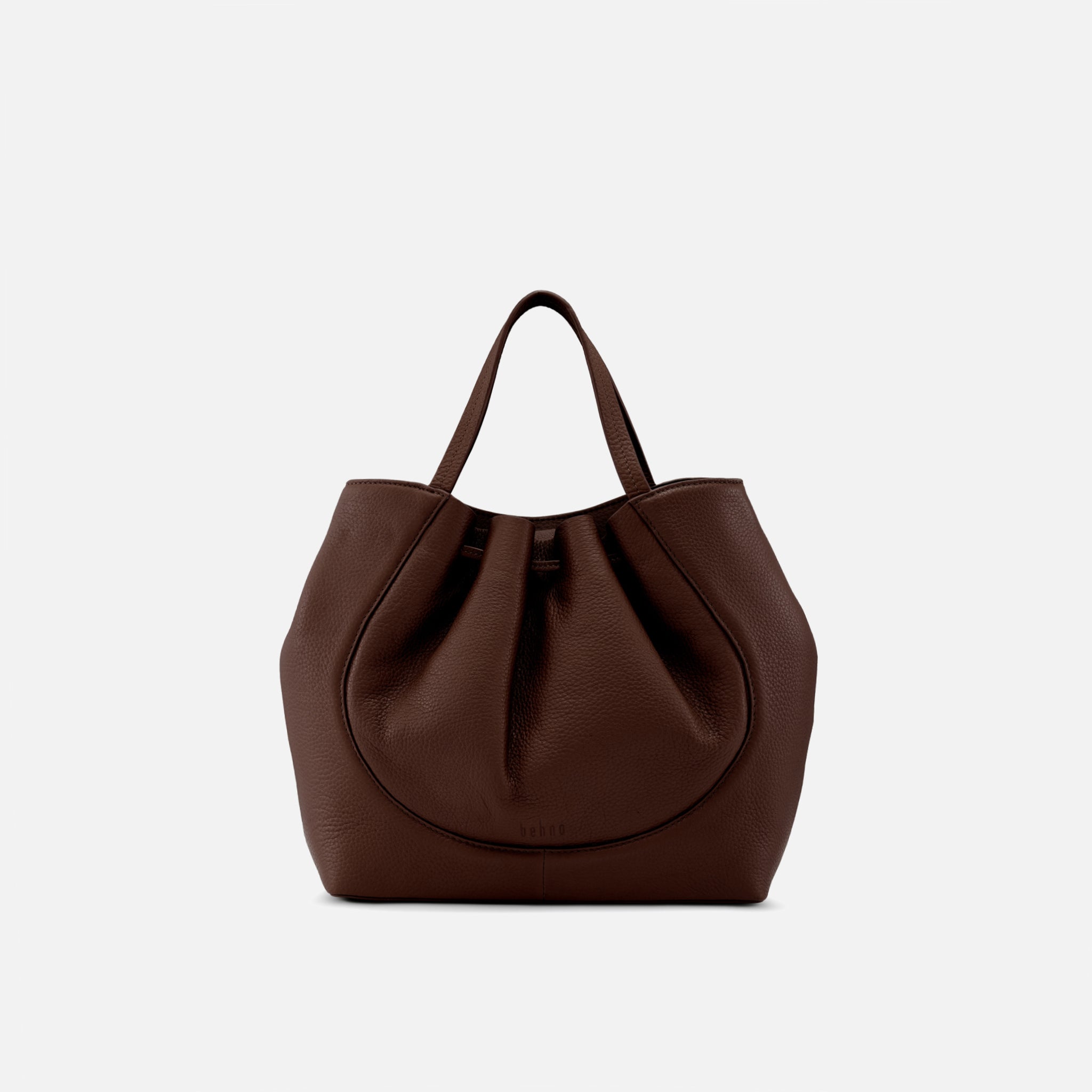 Behno KATRINA SATCHEL PEBBLE CACAO