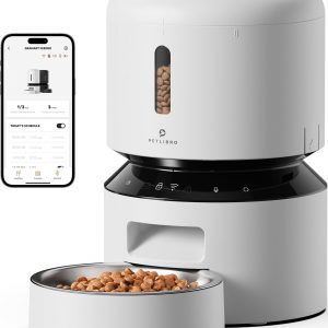 PETLIBRO Automatic Cat Feeder, 5G WiFi Automatic Pet Feeder with Freshness Preservation, 3