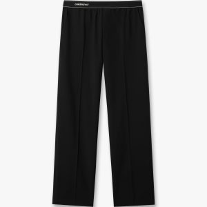 Casablanca Black Wool Sports Trousers