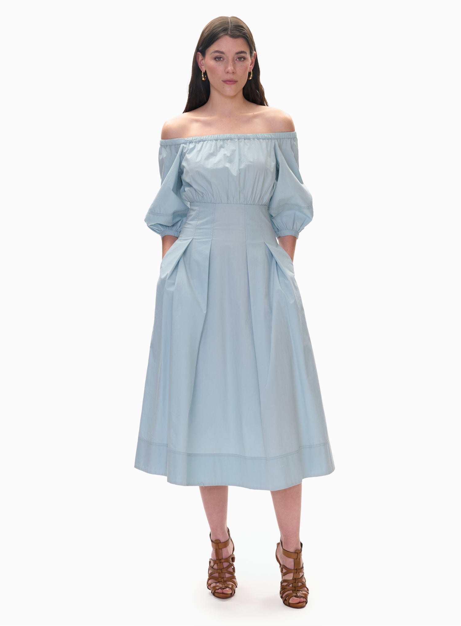 Rebecca Taylor Solene Off The Shoulder Dress