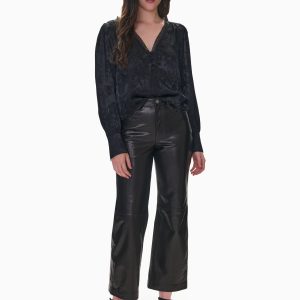 Rebecca Taylor Madison Crop Kick Flare