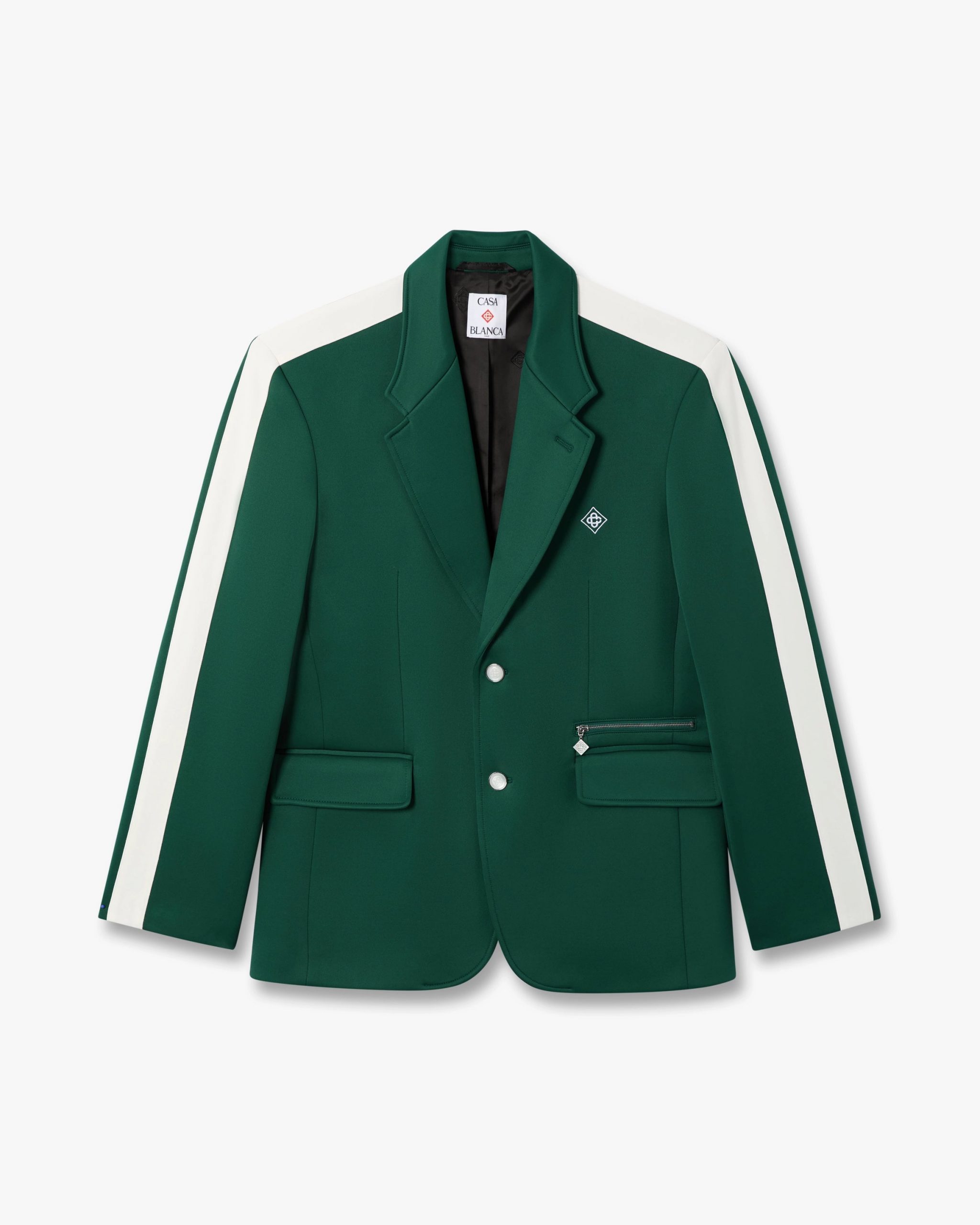 Casablanca Green Sports Suit Jacket