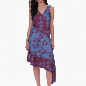 Rebecca Taylor Harper Print Mix Dress