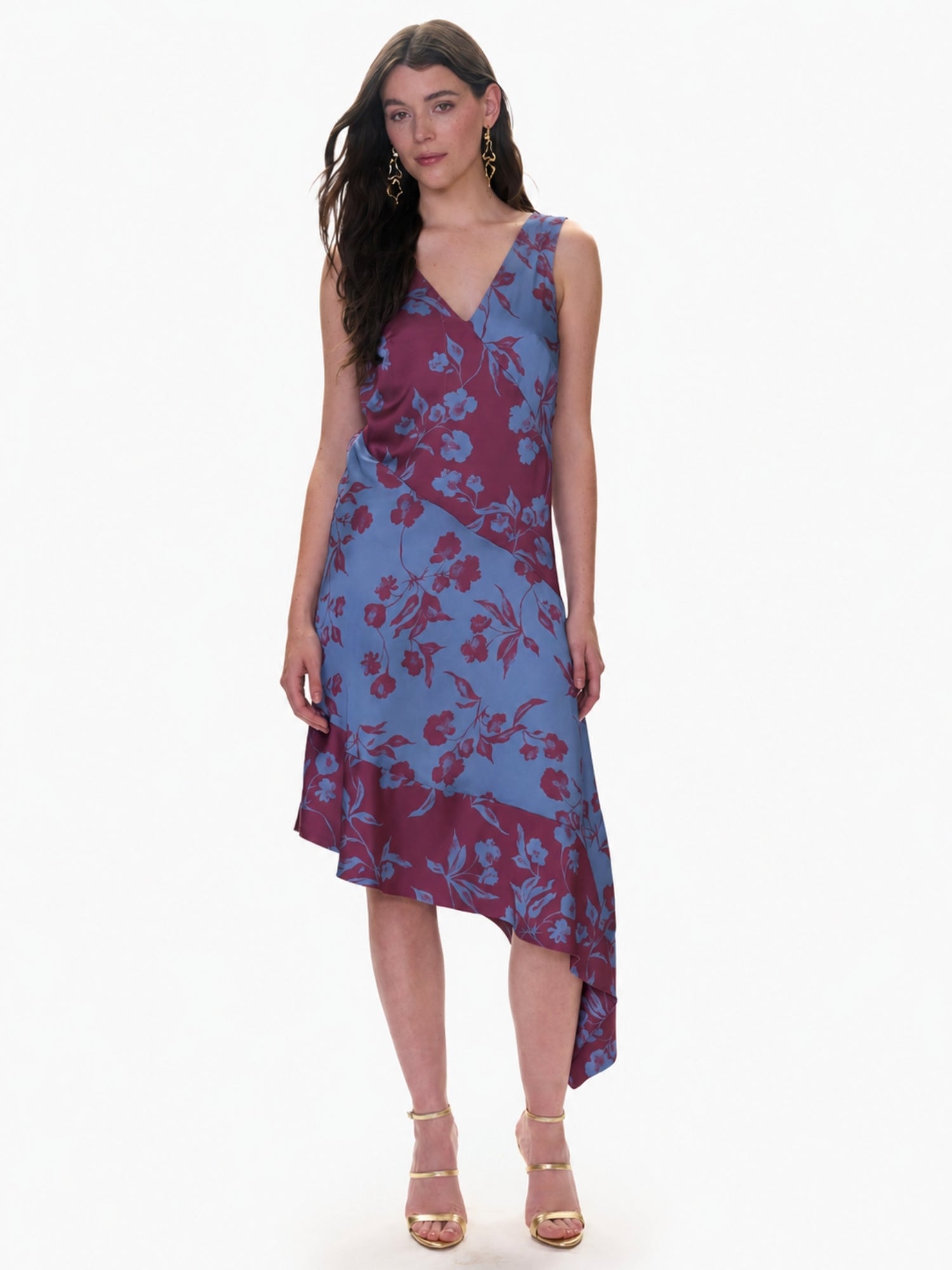 Rebecca Taylor Harper Print Mix Dress
