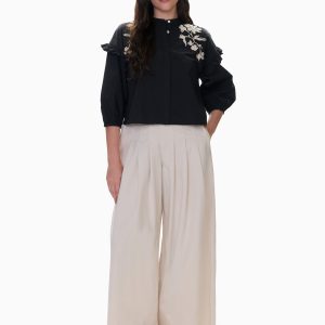 Rebecca Taylor Lydia Applique Top
