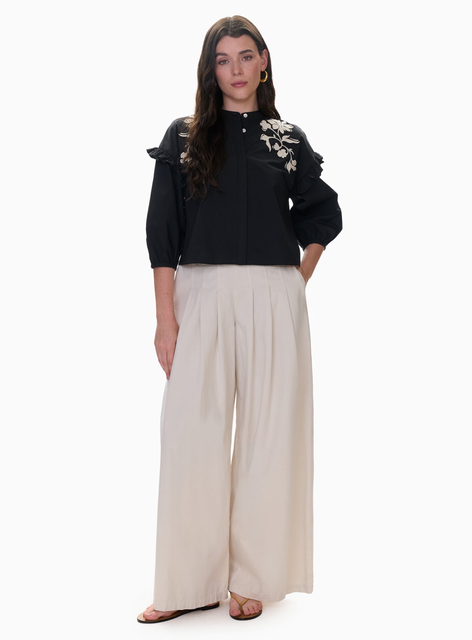 Rebecca Taylor Lydia Applique Top