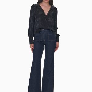 Rebecca Taylor Audrey Jacquard Blouse