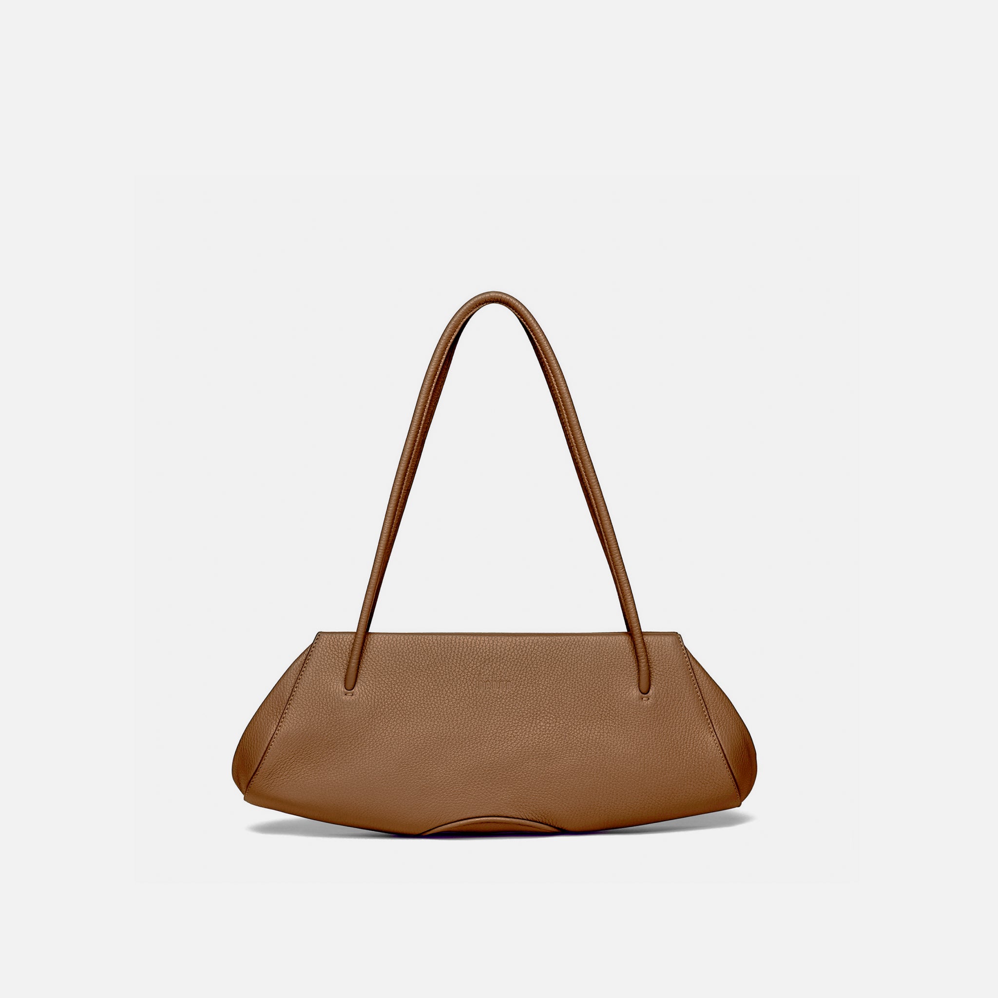 Behno ELIZABETH BAGUETTE PEBBLE BROWN