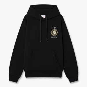 Casablanca Black Championship Hooded Sweatshirt