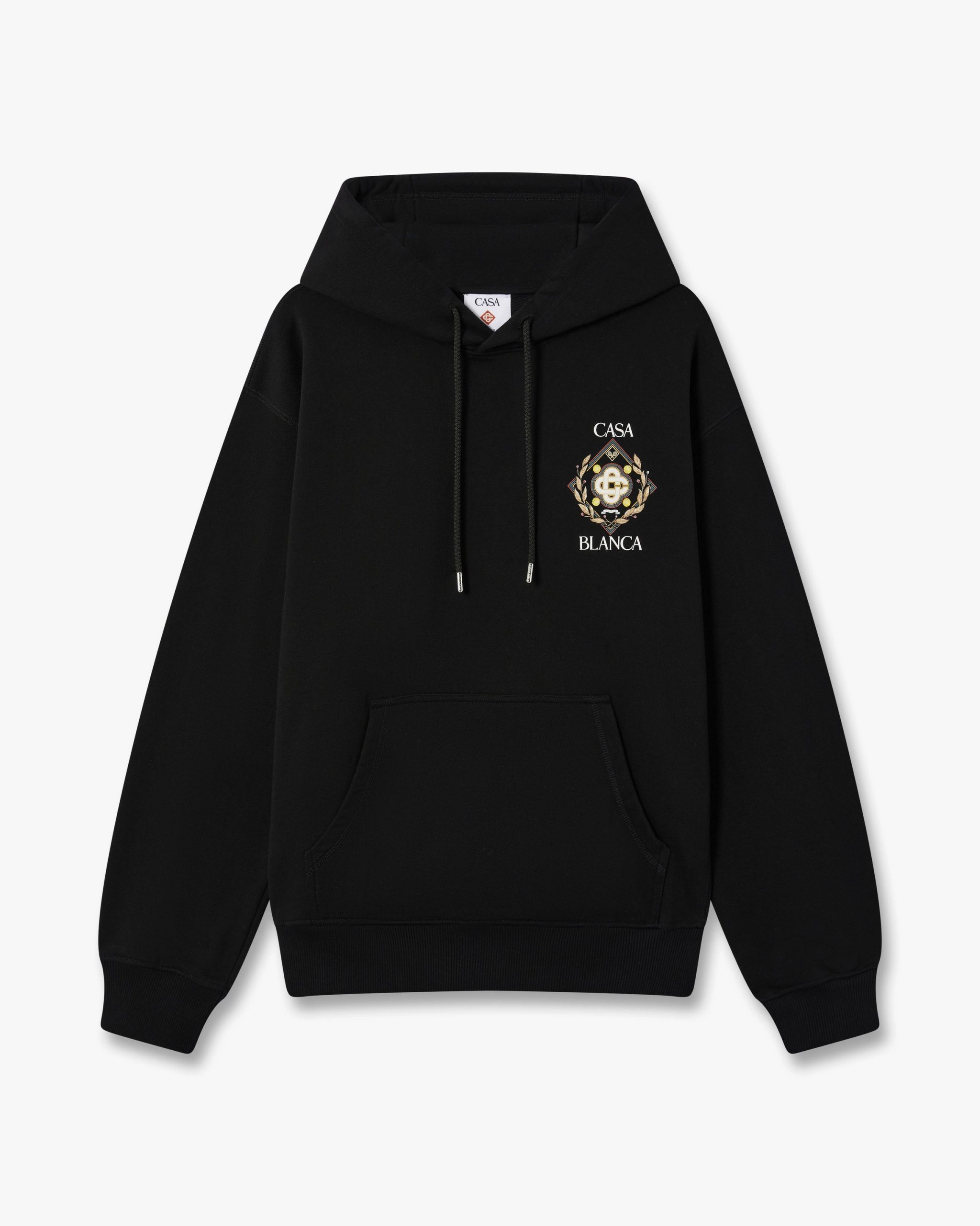 Casablanca Black Championship Hooded Sweatshirt