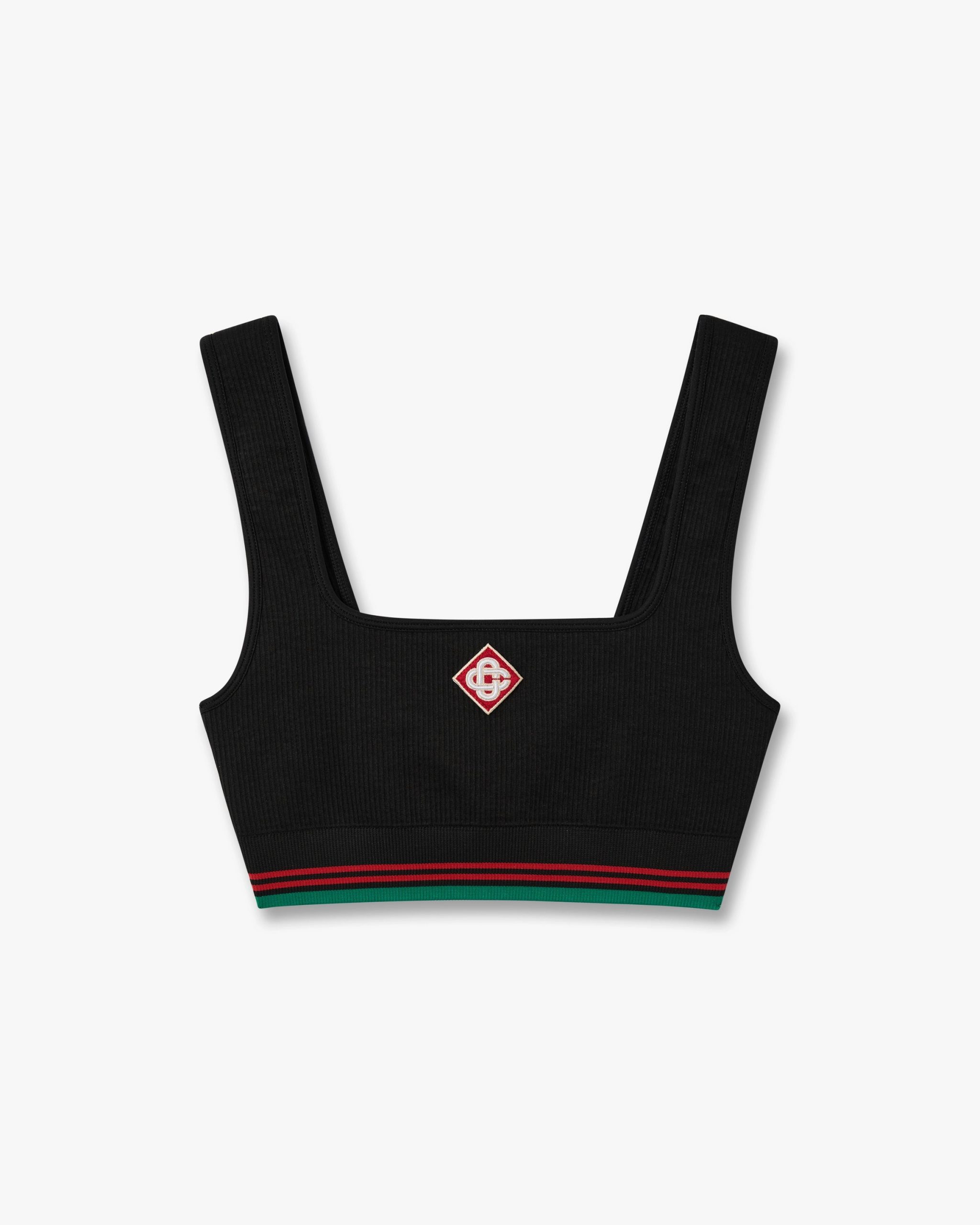 Casablanca Black Seamless Bralette