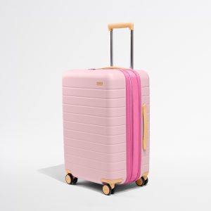 Away The Bigger Carry-On Flex in Pink Sand