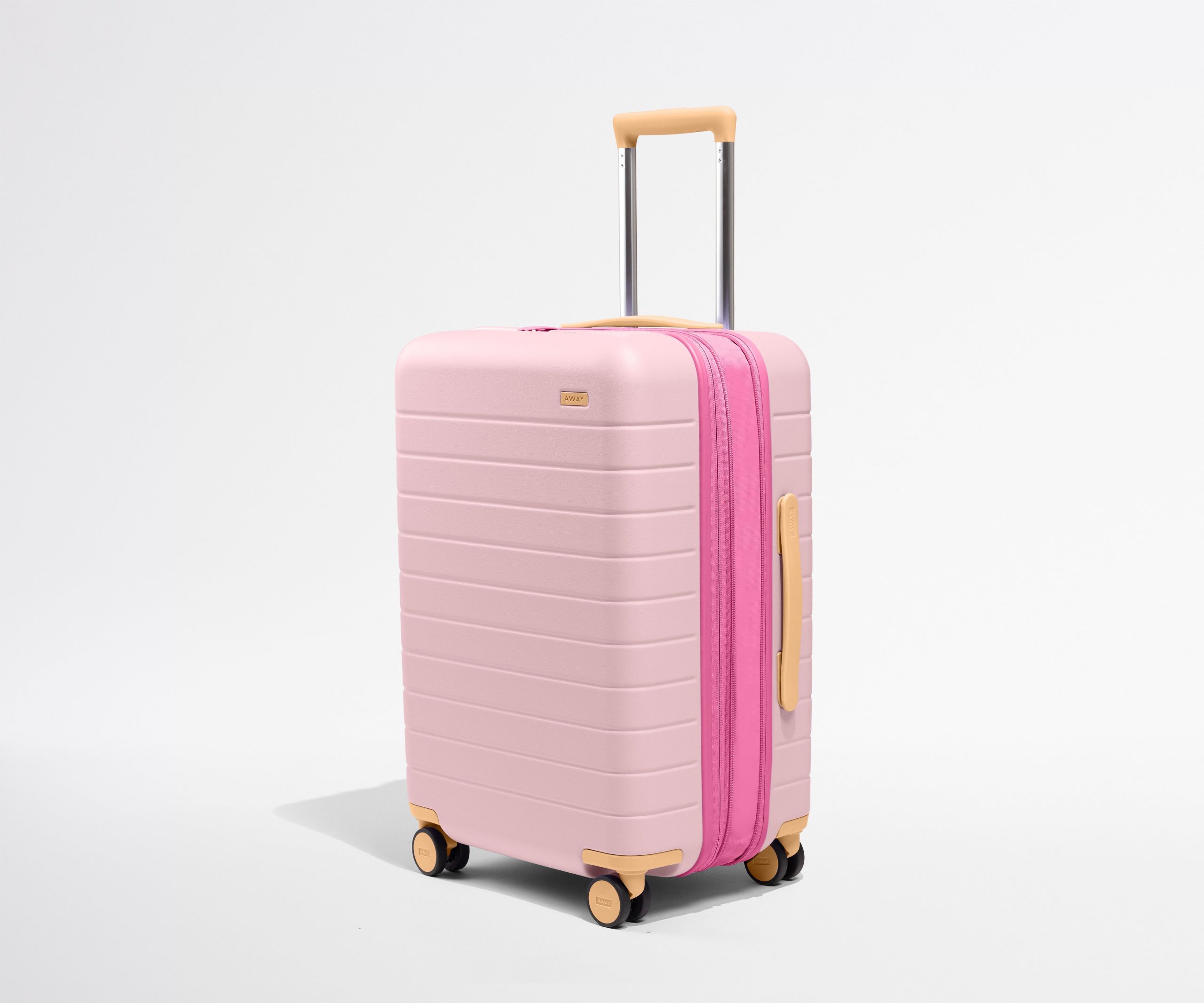 Away The Bigger Carry-On Flex in Pink Sand