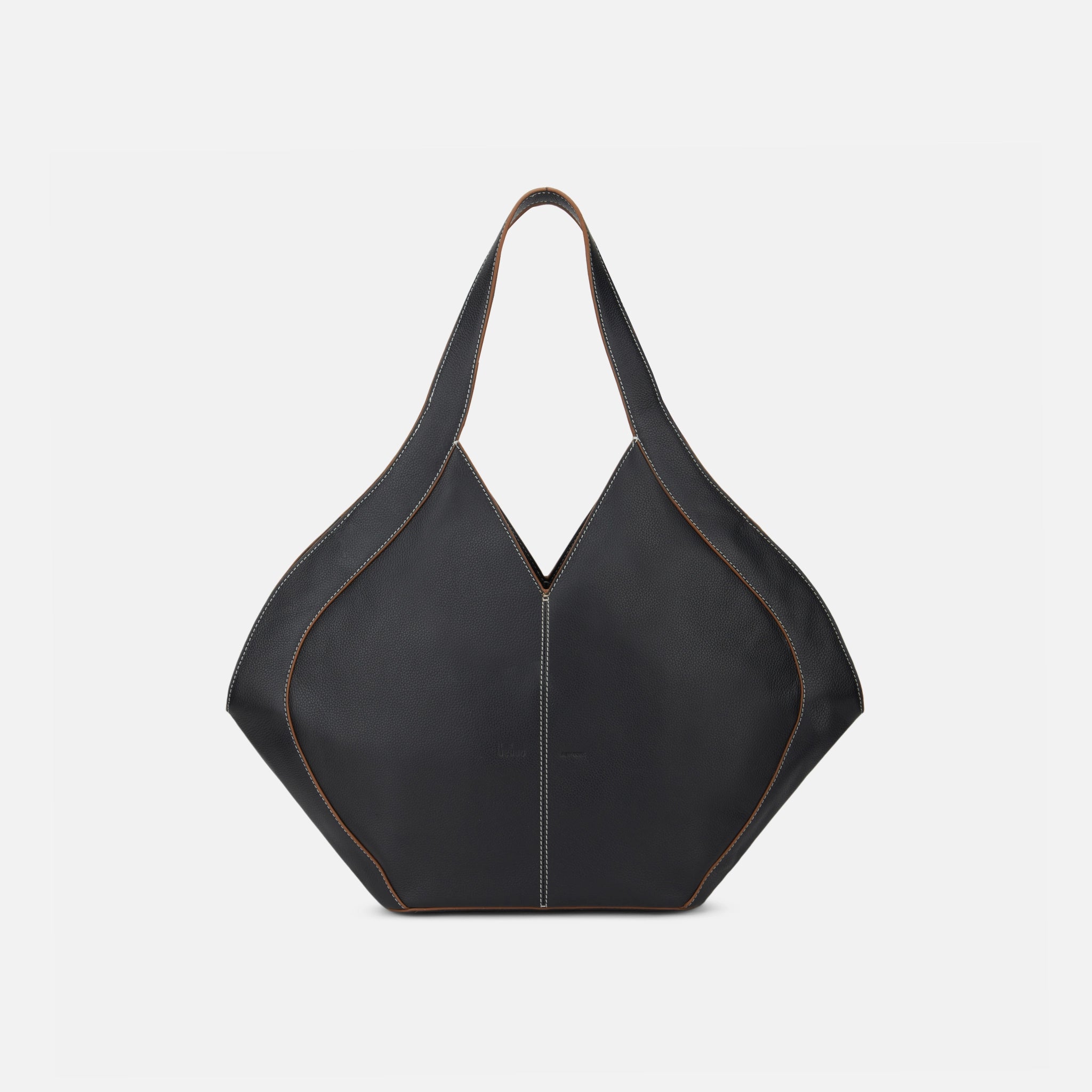 Behno SAFRA TOTE PEBBLE BLACK