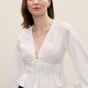 Rebecca Taylor Yara Poplin Blouse