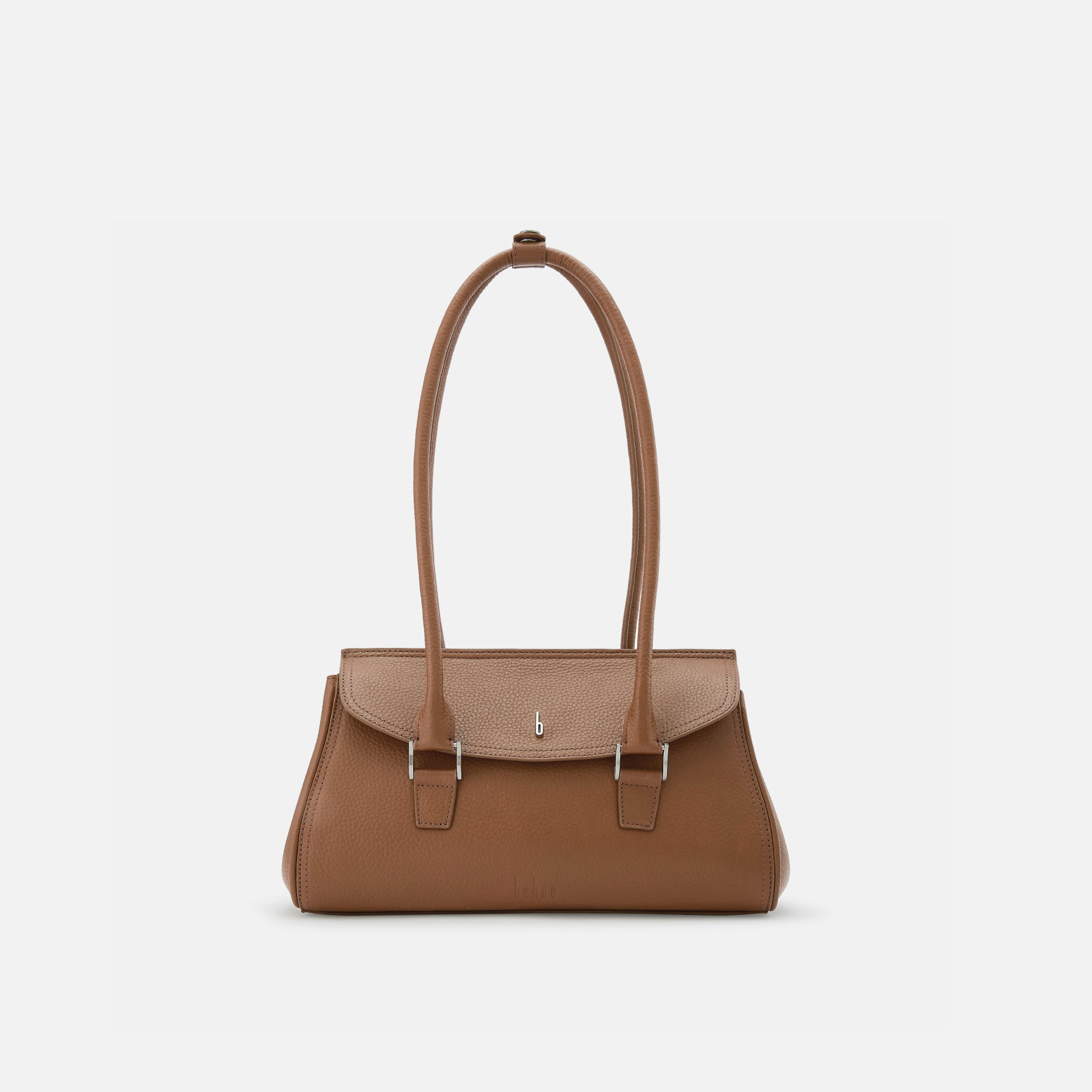 Behno COCO BAGUETTE PEBBLE BROWN