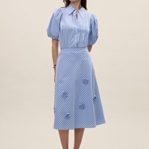 Rebecca Taylor Priya Poplin Skirt