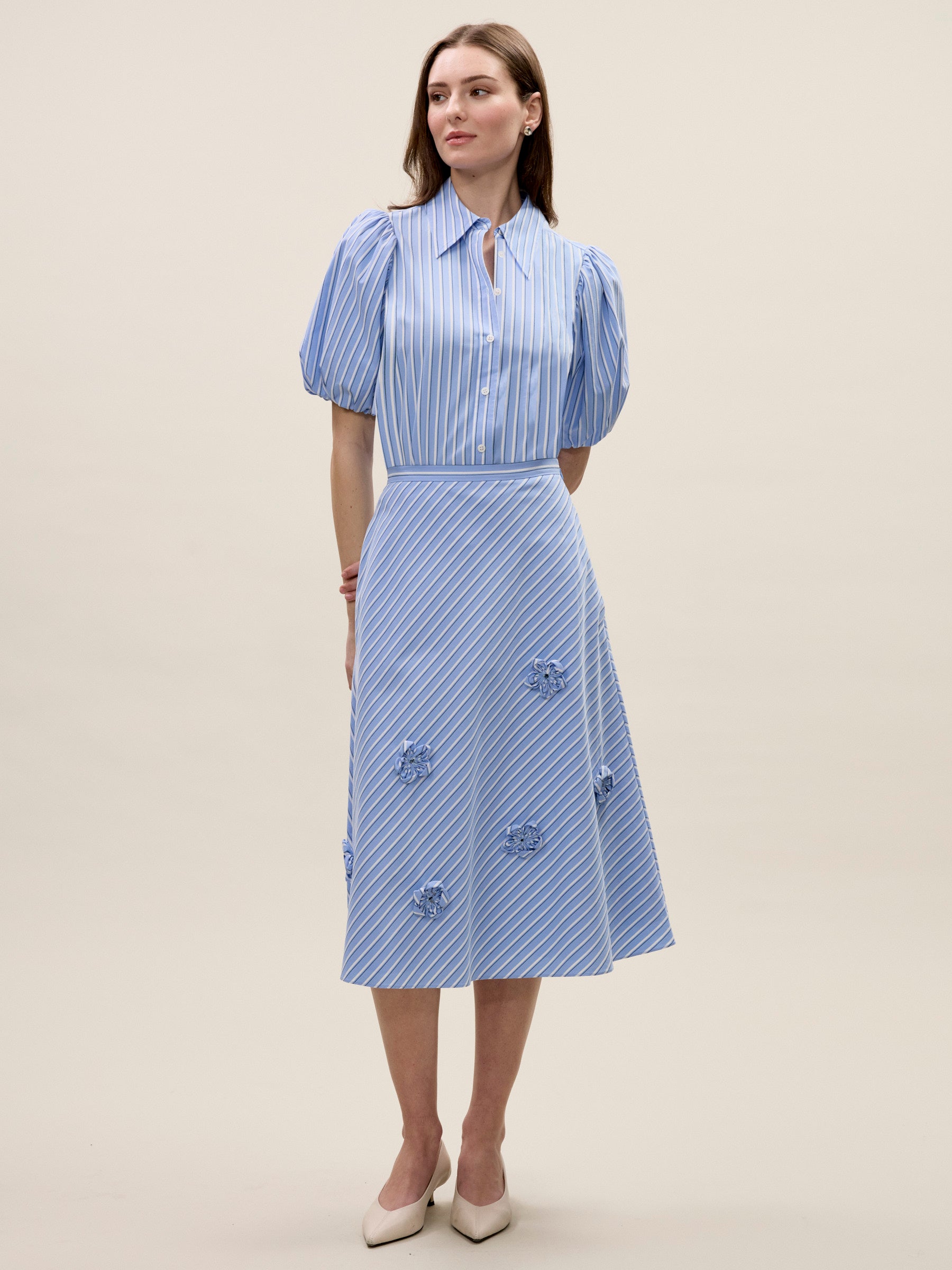 Rebecca Taylor Priya Poplin Skirt