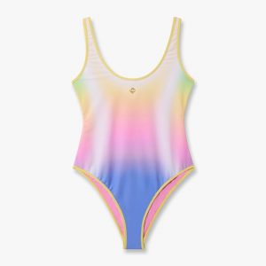 Casablanca Multicolour Gradient Printed Swimsuit