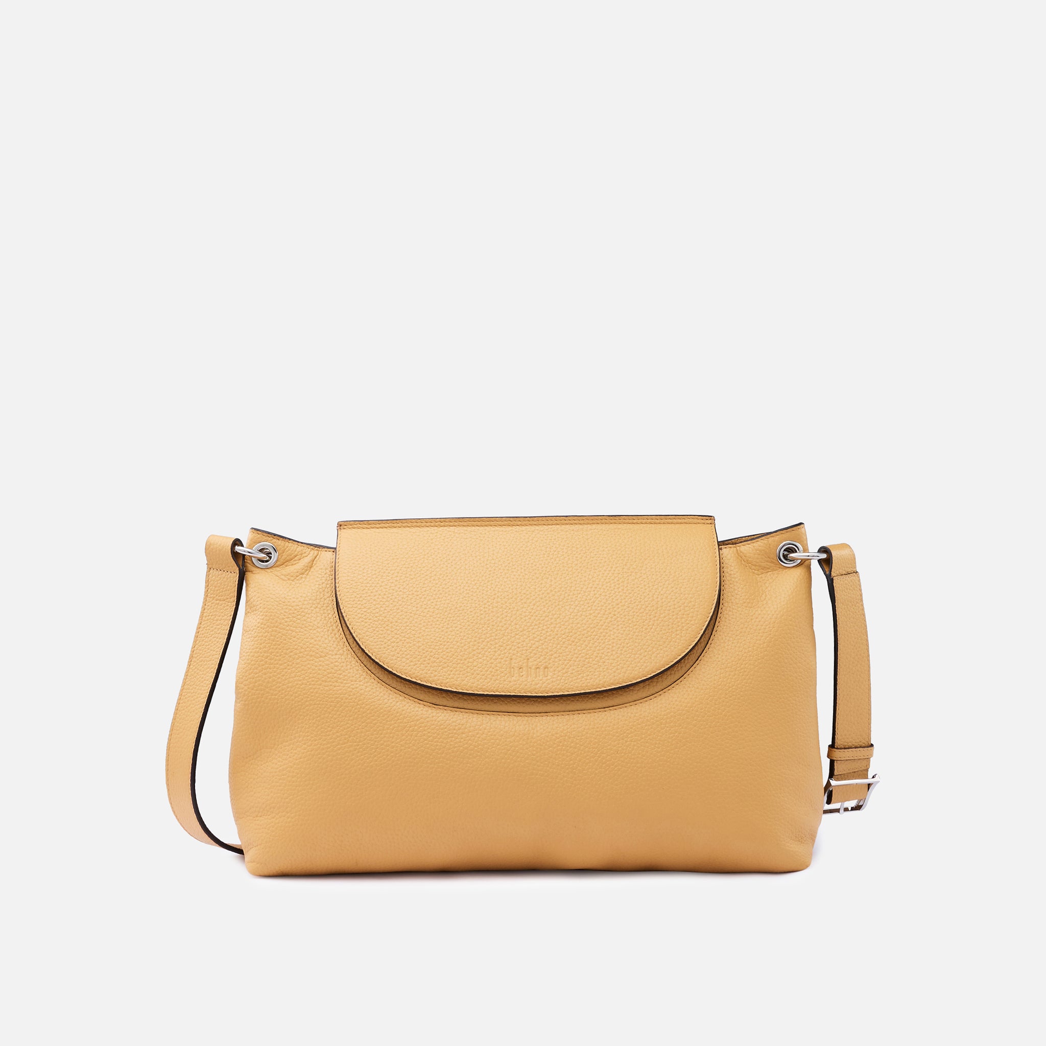 Behno JUDITH SATCHEL LARGE PEBBLE BISQUE