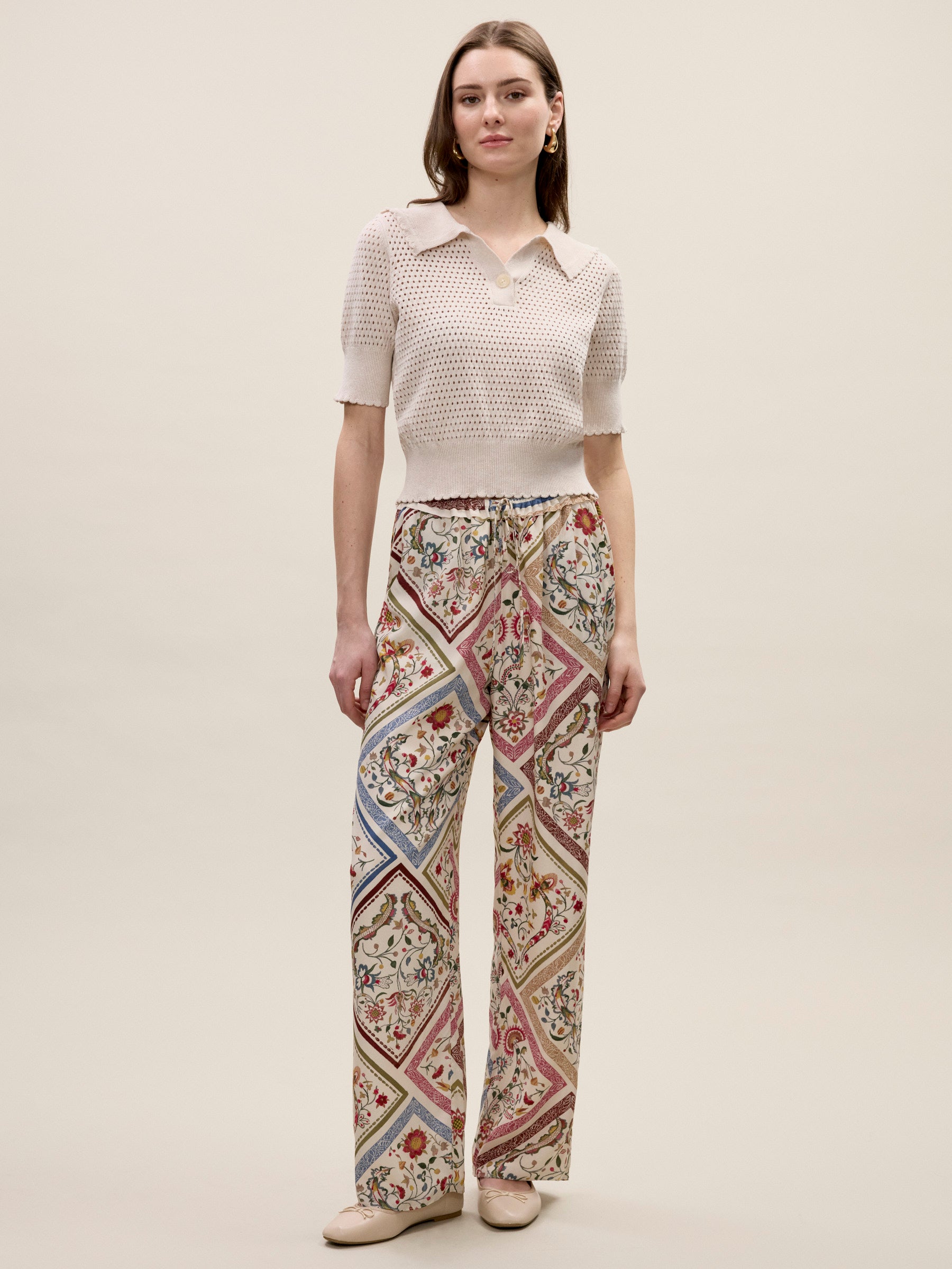 Rebecca Taylor Irie Silky Pant