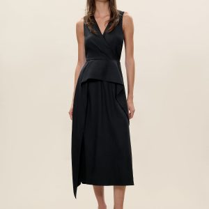 Rebecca Taylor Stretch Linen Dress
