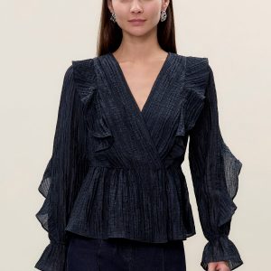 Rebecca Taylor Olivia Ruffle Blouse