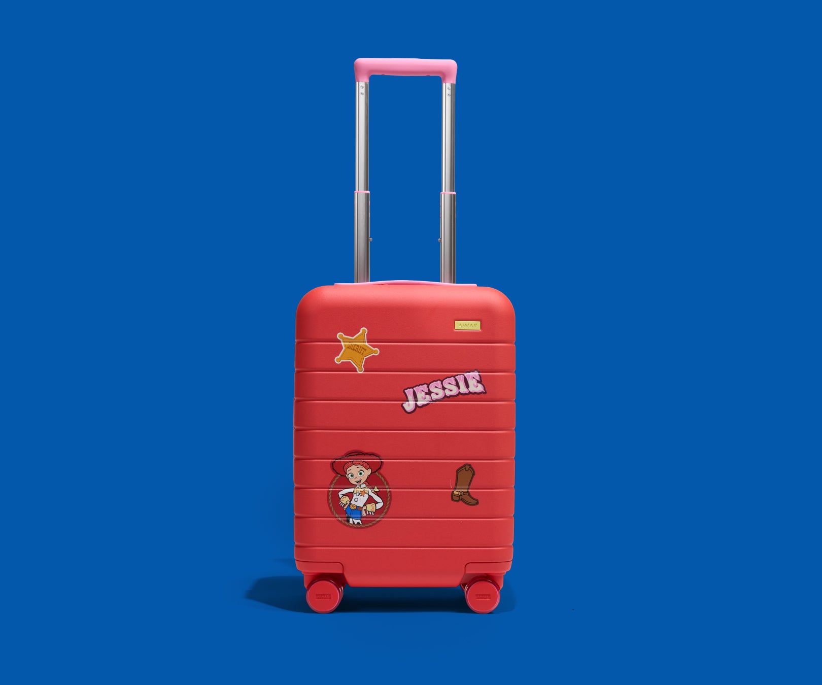 Away The Kids Carry-On in Jessie Red