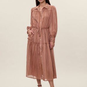 Rebecca Taylor Celeste Stripe Dress