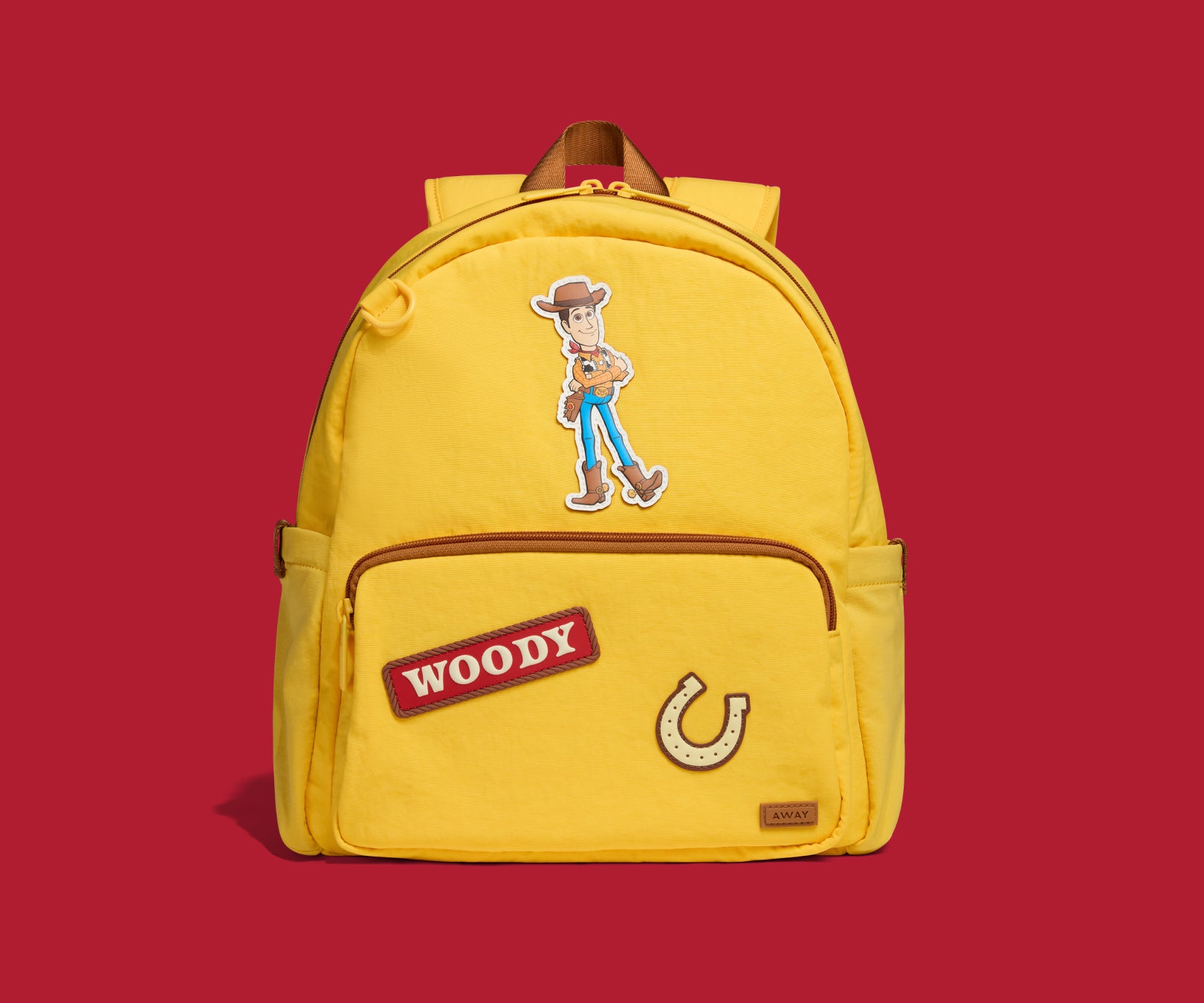 Away Kids Backpack in Woody Yellow