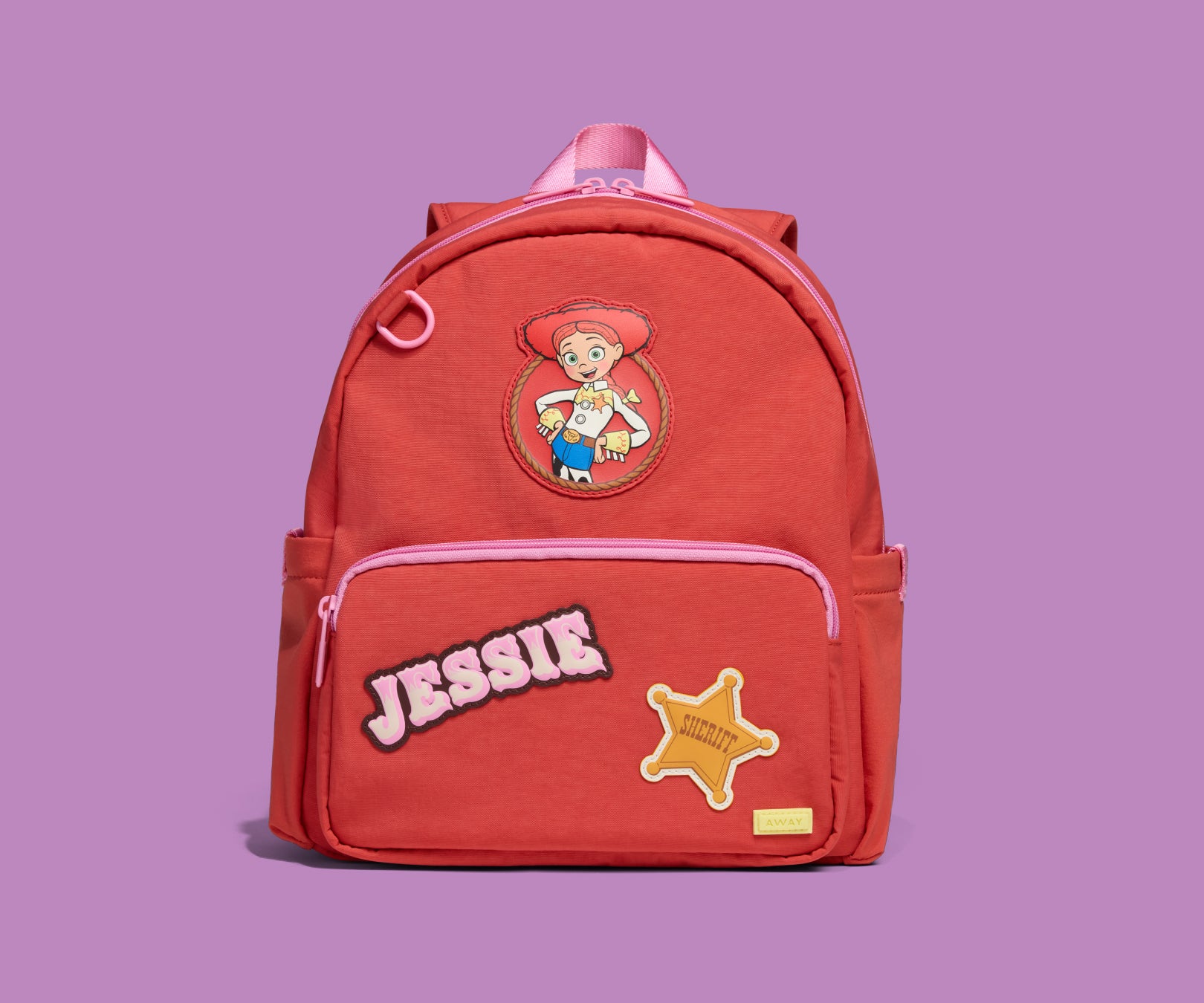 Away Kids Backpack in Jessie Red