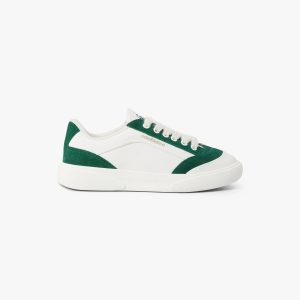 Casablanca Women's White & Green Del Mar Sneaker