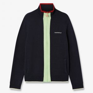 Casablanca Navy Merino Track Jacket