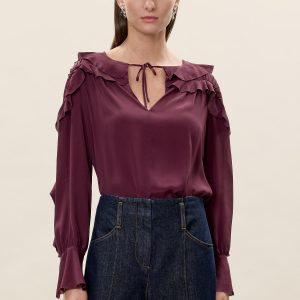 Rebecca Taylor Lillith Ruffle Blouse